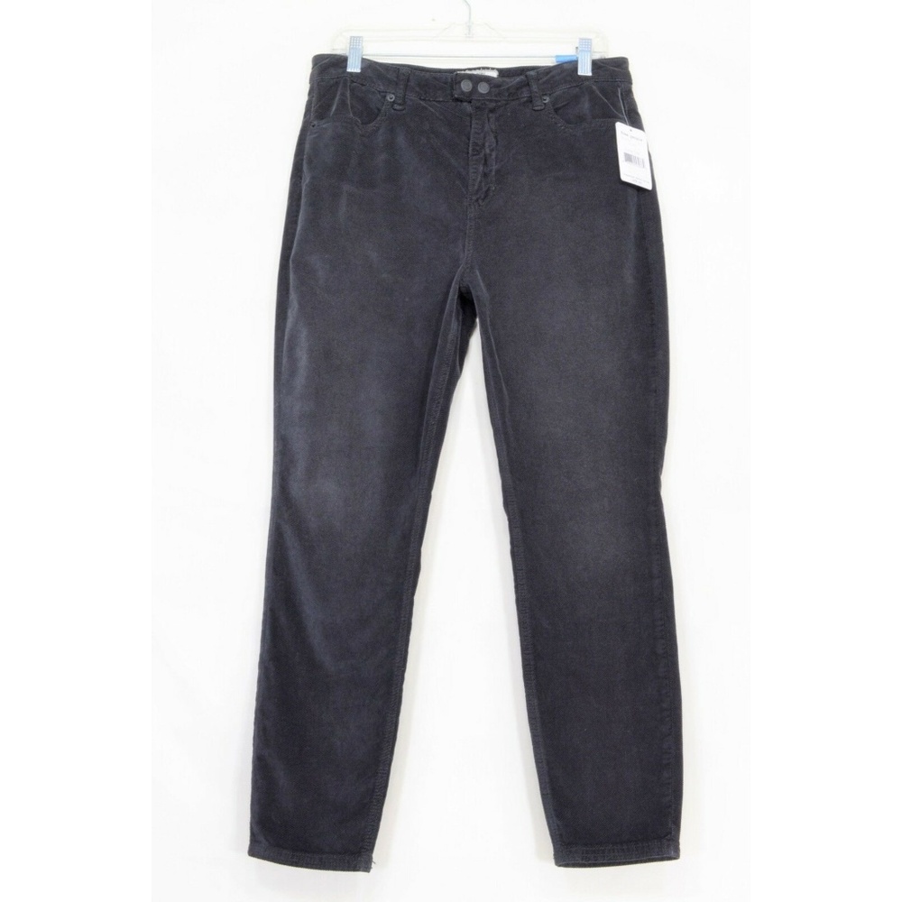 Free People jeans NWT 31 x 27 ankle black corduroy